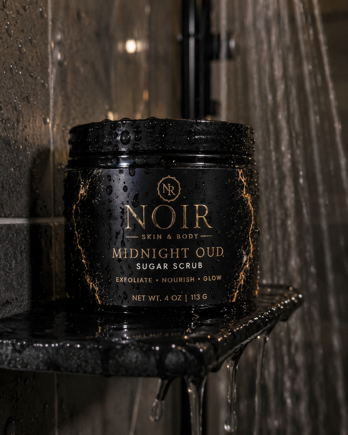 NOIR Skin & Body — Midnight Oud Sugar Scrub
